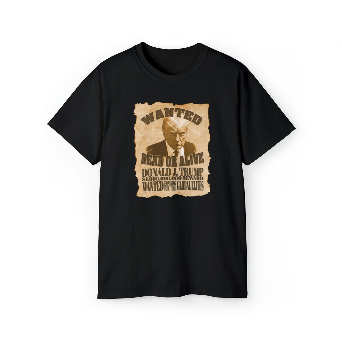 WANTED MUGSHOT T-SHIRT - Unisex Ultra Cotton Tee