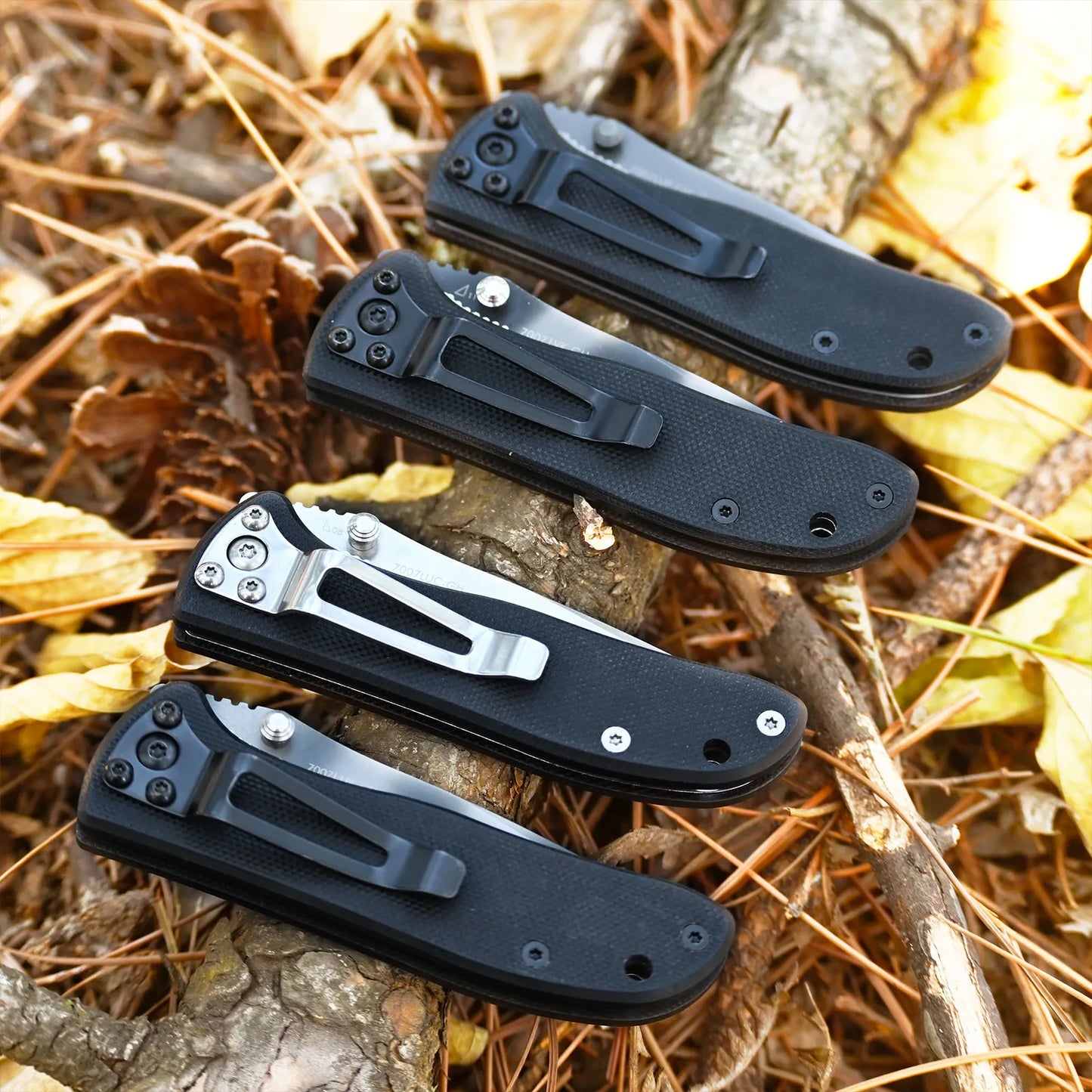 SANRENMU 7007 8Cr13Mov Blade Pocket Folding Knife Handle Outdoor Camping Hunting Cutting Survival Fruit TOOL EDC G10 New